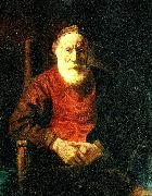 portratt av gammal man Rembrandt